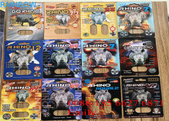 أحمر Goldreallas نفطة حزمة تغليف حار ختم للصناعات الدوائية الصناعية