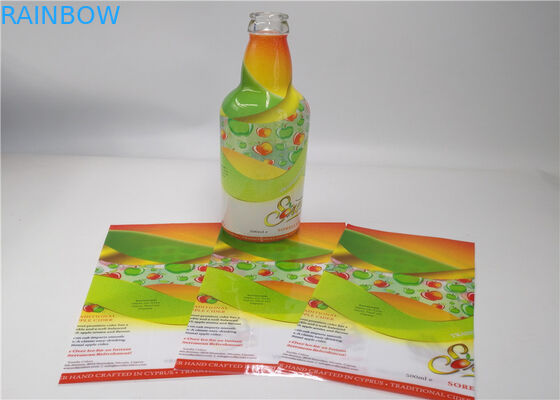 ماء PET / PVC تقليص كم تسميات