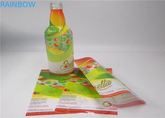 ماء PET / PVC تقليص كم تسميات