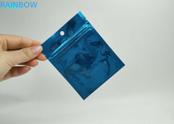 الحقائب البلاستيكية المسطحة الشكل تغليف الغذاء الصف الآمن مع الشقوق المسيل للدموع