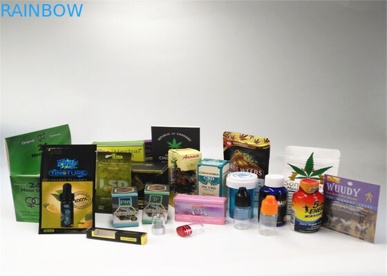 رقائق الألومنيوم التعبئة والتغليف البخور العشبية ماتي مادة OPP مع لون شفاف