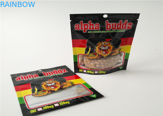 رقائق الألومنيوم التعبئة والتغليف البخور العشبية ماتي مادة OPP مع لون شفاف