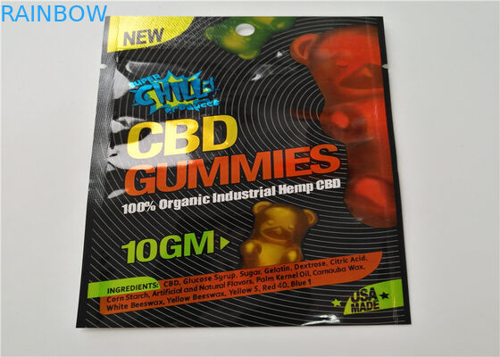 رقائق الألومنيوم التعبئة والتغليف البخور العشبية ماتي مادة OPP مع لون شفاف