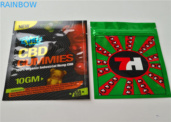 رقائق الألومنيوم التعبئة والتغليف البخور العشبية ماتي مادة OPP مع لون شفاف