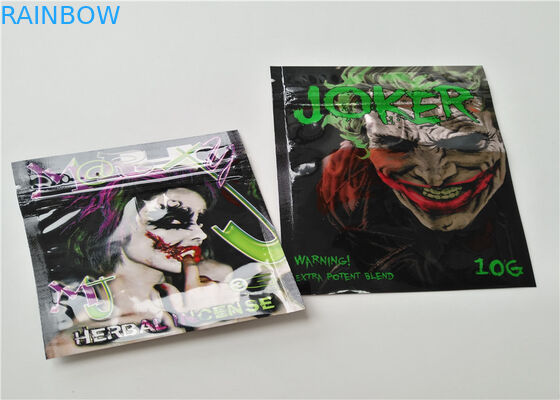 رقائق الألومنيوم التعبئة والتغليف البخور العشبية ماتي مادة OPP مع لون شفاف