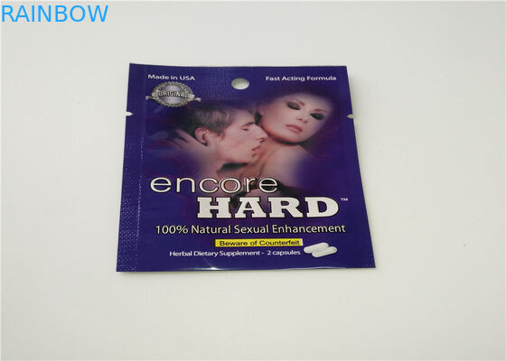 حجم صغير التعبئة والتغليف البخور العشبية شعار مخصص مطبوعة مع طبقة الألومنيوم مغلفة