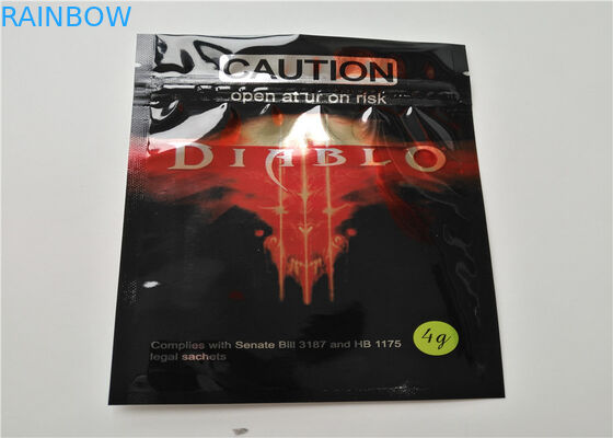 الكركدن محسن العشبية تغليف البخور ماتي التشطيب مع إعادة الإغلاق زيبر