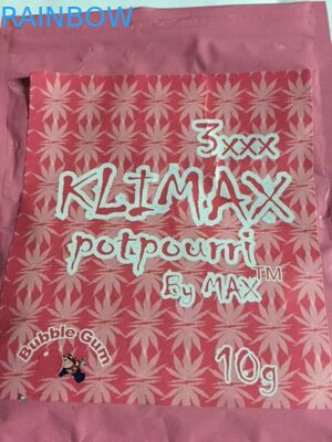 رائحة البخور العشبية برهان التعبئة والتغليف ، أكياس البلاستيك زيبر لتغليف المواد الغذائية