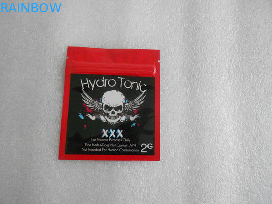 ارتفاع حاجز البخور العشبية التغليف ، PE المواد البلاستيكية سستة أكياس