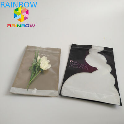 واضح النافذة الوقوف الحقيبة للأغذية / حلوى / القهوة 10000 موك