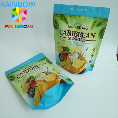 لامع احباط الالومنيوم احباط الحقائب 100mircon للسكر الخبز الكوكيز