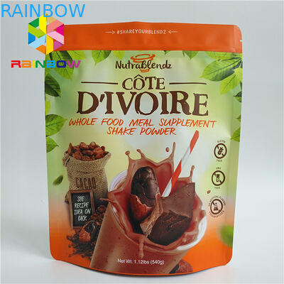 لامع احباط الالومنيوم احباط الحقائب 100mircon للسكر الخبز الكوكيز