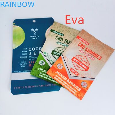 أكياس مايلر زيبر مخصص مطبوعة سناك نقية البلاستيك للحصول على جوز الهند رعشة / الفواكه المجففة