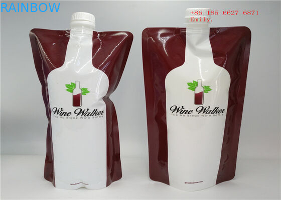 قابل لإعادة الاستخدام صنبور الحقيبة التعبئة والتغليف البلاستيكية ضغط الصف الغذاء لعصير الفاكهة