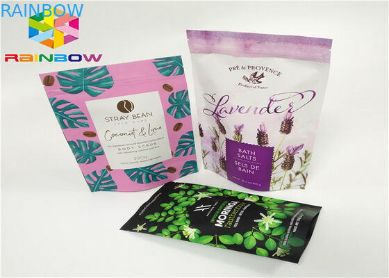 مخصص مطبوعة الشاي قابلة لإعادة التدوير مخصص الرمز البريدي الألومنيوم احباط الشاي تغليف أغذية زيبلوك مايلر كيس للبن مسحوق الحقيبة