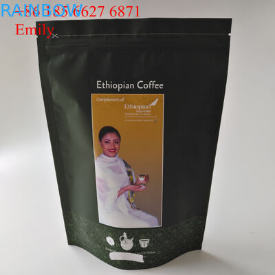 زيبر احباط الحقيبة والتغليف 250g 500g مع التفريغ في اتجاه واحد صمامات