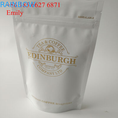 PET مواد الألومنيوم احباط أكياس لامعة تأثير اللون مع تين التعادل 10000pcs