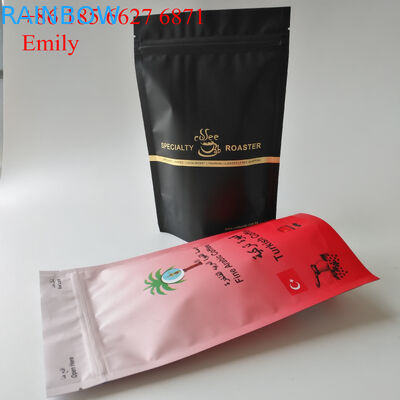 PET مواد الألومنيوم احباط أكياس لامعة تأثير اللون مع تين التعادل 10000pcs