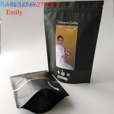 PET مواد الألومنيوم احباط أكياس لامعة تأثير اللون مع تين التعادل 10000pcs