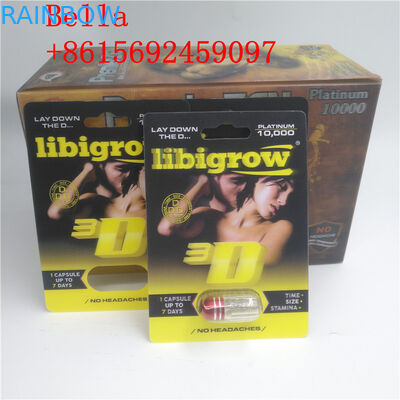 مخصص بطاقة نفطة التعبئة والتغليف 3D المواد البلاستيكية عن الجنس كبسولة / حبوب منع الحمل