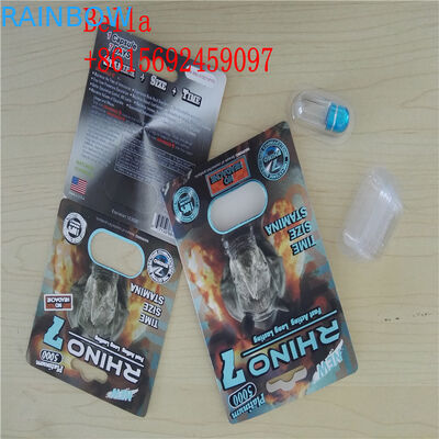 مخصص بطاقة نفطة التعبئة والتغليف 3D المواد البلاستيكية عن الجنس كبسولة / حبوب منع الحمل