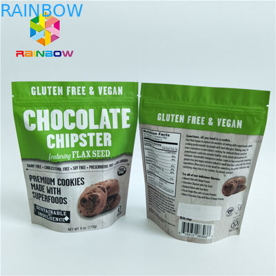 طباعة الحفرة كيس الوجبات الخفيفة 8 ألوان مع مواد متعددة الطبقات