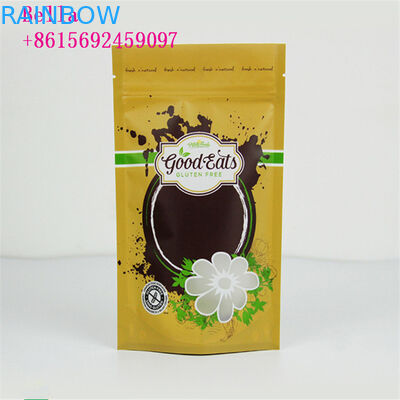 وجبة خفيفة / المواد الغذائية المجففة للأغذية البلاستيكية التعبئة والتغليف مع التخصيص المطبوعة الشعار