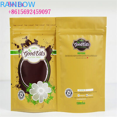 وجبة خفيفة / المواد الغذائية المجففة للأغذية البلاستيكية التعبئة والتغليف مع التخصيص المطبوعة الشعار