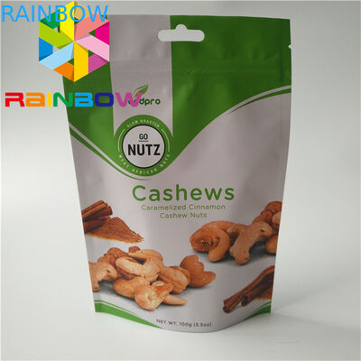 حزمة الوجبات الخفيفة المعدة حسب الطلب المصفوفة بالألواح الصفيحة 100 غرام مايلار k للبسكويت / الفاكهة المجففة