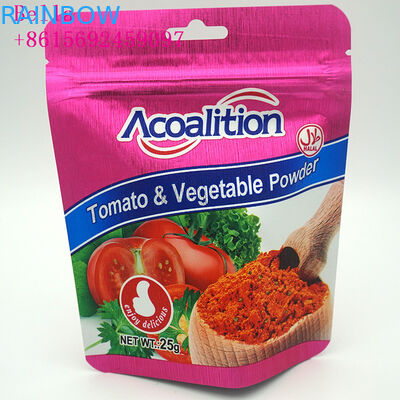 احباط الالومنيوم الحقائب البلاستيكية والتغليف ، والوقوف أكياس الحقيبة للأغذية الصناعية