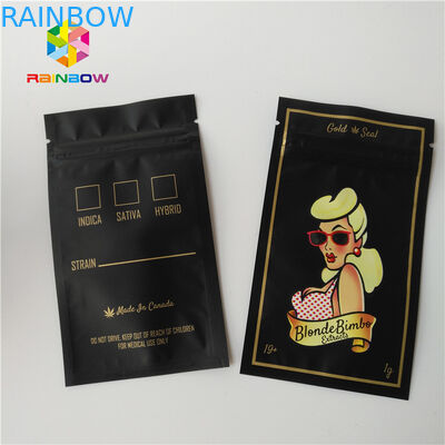 ثلاث الحقائب البلاستيكية مختومة الجانب التعبئة والتغليف للملابس / زينة فتاة