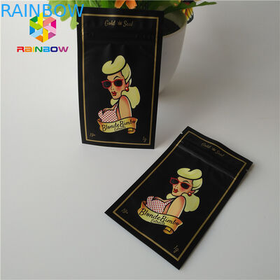 ثلاث الحقائب البلاستيكية مختومة الجانب التعبئة والتغليف للملابس / زينة فتاة