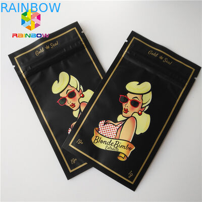 ثلاث الحقائب البلاستيكية مختومة الجانب التعبئة والتغليف للملابس / زينة فتاة