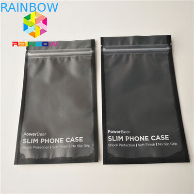 المواد البلاستيكية المخصصة مطبوعة الحقائب الوقوف للحصول على حالة الهاتف المحمول