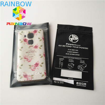 زيبلوك الحقائب البلاستيكية المعاد تدويرها ، USB مخصص مطبوعة الحقائب