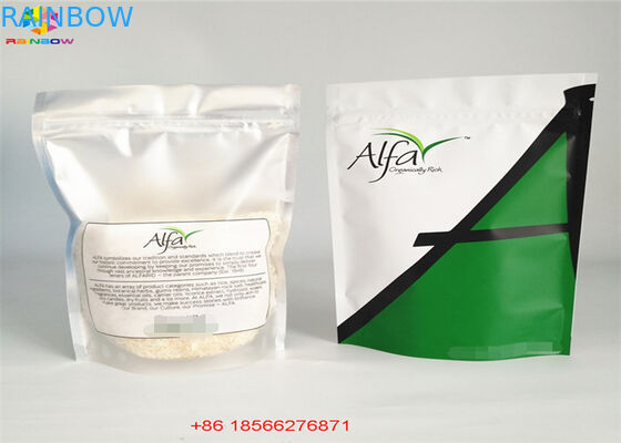 واضح الفضة البلاستيك الحقائب التعبئة والتغليف Reclosable الرمز البريدي قفل أكياس رقائق الألومنيوم