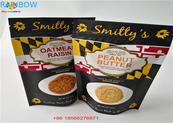 زيبلوك المسيل للدموع الشقوق رطوبة إثبات الوقوف الحقيبة اليوم حزمة أكياس الألومنيوم للحصول على وجبة خفيفة