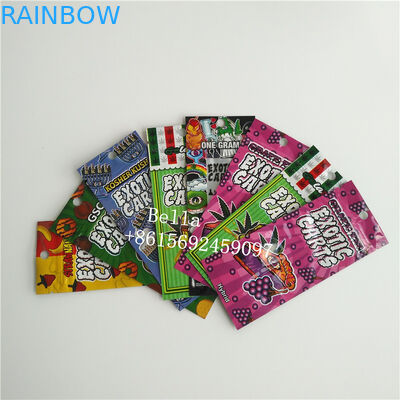 Vape Cartridge Stand Up Pouch Packaging logo مخصص الرمز البريدي قفل SGS معتمد