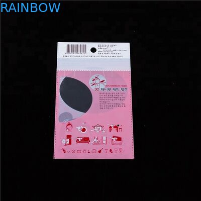 Opp / Cpp الطباعة حسب الطلب التغليف الترويجية حقيبة بلاستيكية واضحة لمستحضرات التجميل