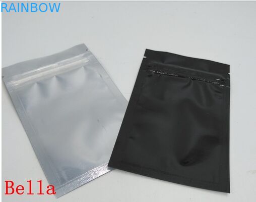 الجبهة ماتي تغليف مستحضرات التجميل حقيبة واضحة ملونة احباط مايلر الرمز البريدي قفل تشكل حزمة فرشاة