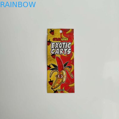 الحقائب البلاستيكية مختومة الجانب الثالث التعبئة والتغليف الأغلاق البريدي Vape كيس خرطوشة القلم النفط