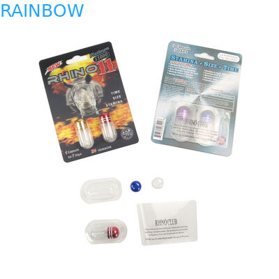 أحدث بطاقة Mamba Black Horse Super Panther ثلاثية الأبعاد لتعبئة حبوب تعزيز الذكور وحيد القرن 600K 700K حزمة حبوب الجنس البلاتينية