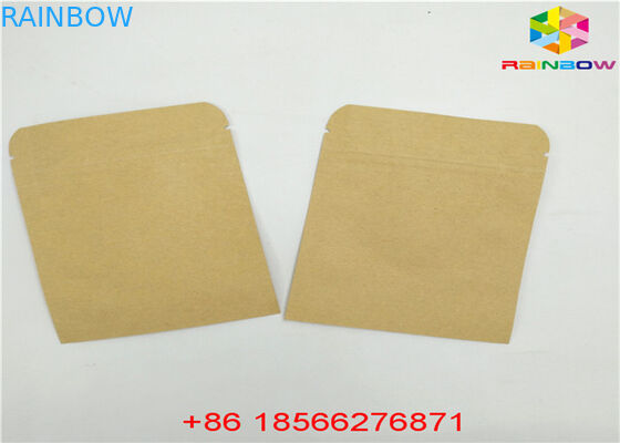 يمكن إعادة استخدامها أكياس الورق المخصص الغذاء الحقيبة الوقوف Ziplock رائحة إثبات مع نافذة