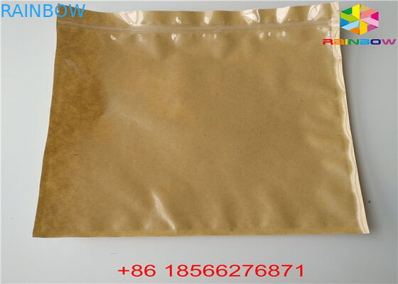 يمكن إعادة استخدامها أكياس الورق المخصص الغذاء الحقيبة الوقوف Ziplock رائحة إثبات مع نافذة