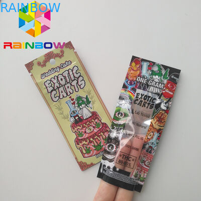 Vape خرطوشة الحقائب البلاستيكية تغليف ماريو الغريب عربات ميني أكياس مايلر