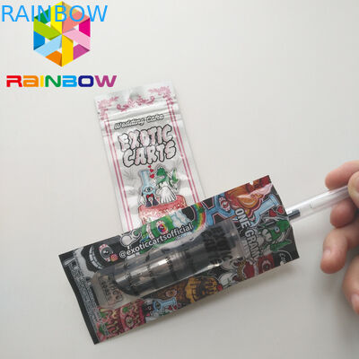 Vape خرطوشة الحقائب البلاستيكية تغليف ماريو الغريب عربات ميني أكياس مايلر