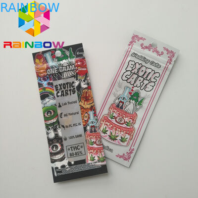 Vape خرطوشة الحقائب البلاستيكية تغليف ماريو الغريب عربات ميني أكياس مايلر