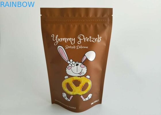 أوراق الألومنيوم المصفوفة الوقوف الصاعد ك أكياس لحم البقر المجفف وجبة خفيفة التعبئة الدائمة