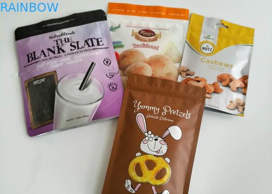 رقائق الألومنيوم ضخ سوبيرفوغ المورينغا فراغ ختم أكياس التخزين مخصص طباعة الشعار