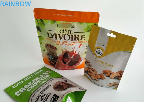 أغذية بلاستيكية مجففة التعبئة والتغليف مات كوكي مايلر احباط الحقيبة للتخزين على المدى الطويل